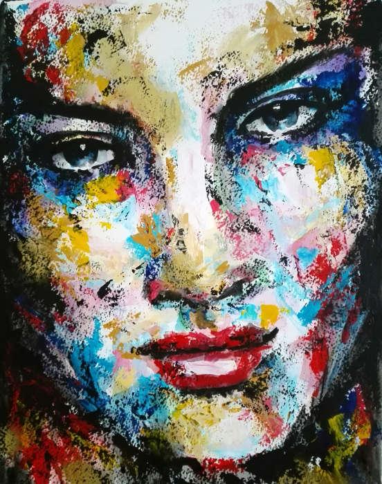 Acrilico su carta, 31 cm x 46 cm
