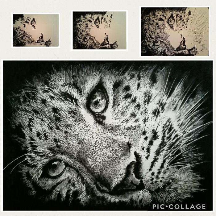 Olio su tela, 80 cm x 60 cm