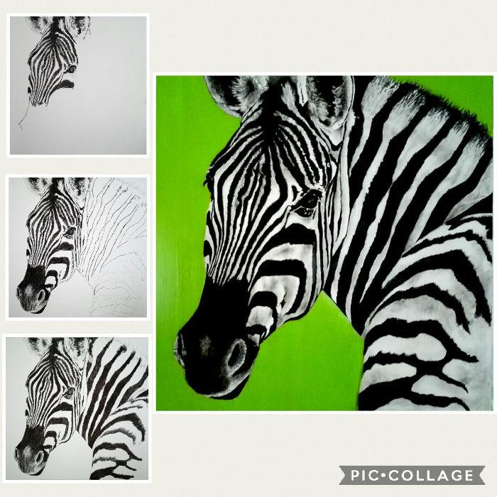 Olio su tela, 100 cm x 100 cm