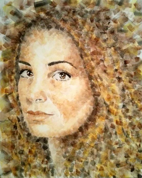 Acrilico su tela, 24 cm x 30 cm. Collezione privata