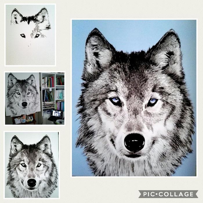 Olio su tela, 80 cm x 100 cm