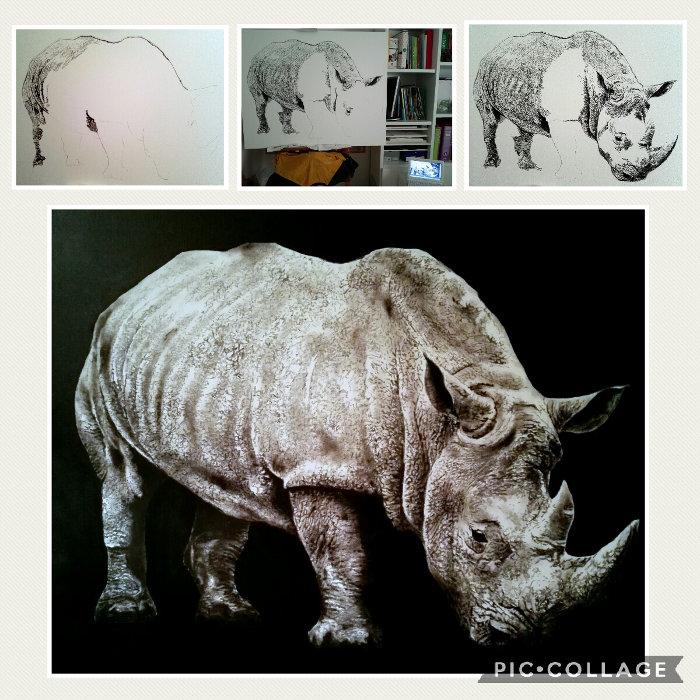 Olio su tela, 100 cm x 80 cm
