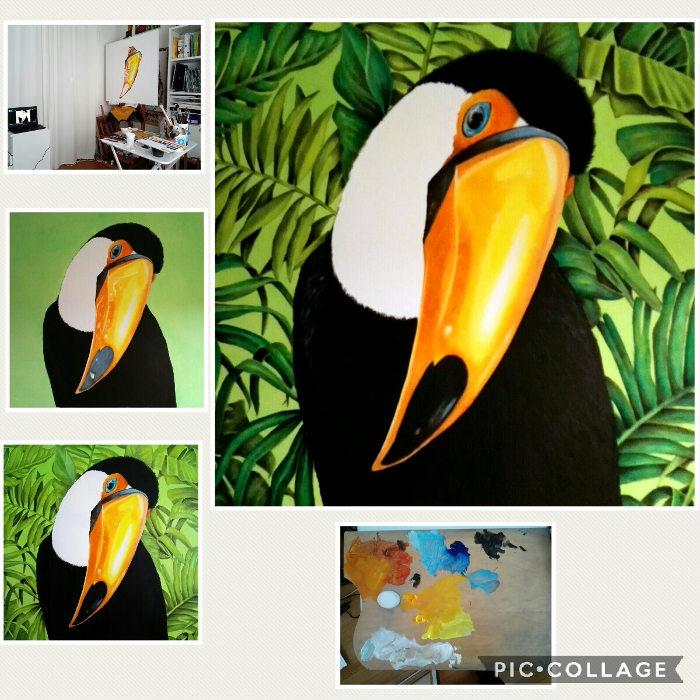 Olio su tela, 100 cm x 100 cm