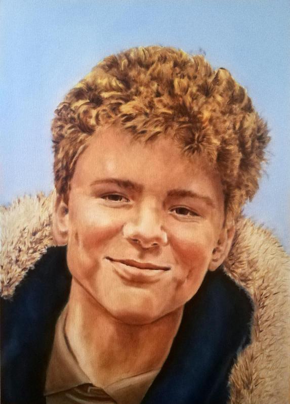 Olio su tela, 40 cm x 50 cm. Collezione privata